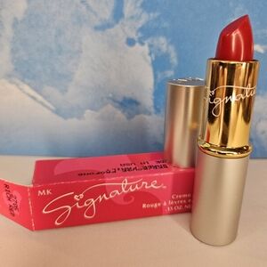Mary Kay Signature Creme Lipstick RICH RED 2705 - Torn Packaging.